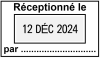 Empreinte Trodat Professionnel Dateur 5430 empreinte