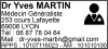 Tampon professionnel Médecin Généraliste 7 lignes/logo empreinte