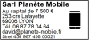 Tampon professionnel Magasin Téléphonie 7 lignes/logo empreinte