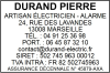 Tampon Sur-Mesure 60x40mm empreinte