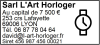 Tampon professionnel Horlogerie 7 lignes/logo empreinte
