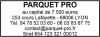 Tampon Parqueteur 6 lignes empreinte