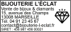 Tampon professionnel Bijouterie 7 lignes/logo empreinte