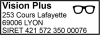 Tampon Opticien 4 lignes/logo empreinte