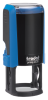 Tampon encreur rond officiel Boitier Bleu 