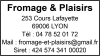 Tampon professionnel Fromagerie 6 lignes empreinte