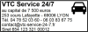 Tampon VTC 6 lignes/logo empreinte