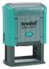Tampon de Bureau 50x30mm Boitier Vert 