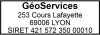 Tampon VTC 4 lignes empreinte