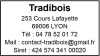 Tampon professionnel Menuisier 6 lignes empreinte