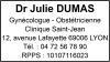 Tampon professionnel Gynécologue 6 lignes empreinte