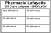 Tampon Pharmacies 6 délivrances empreinte