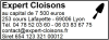 Tampon éco Plaquiste 6 lignes/logo empreinte