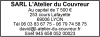 Tampon Couvreur 7 lignes empreinte