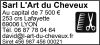 Tampon professionnel Coiffeur 7 lignes/logo empreinte