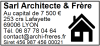Tampon professionnel Architecte 7 lignes/logo empreinte
