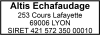 Tampon Echafaudeur 4 lignes empreinte