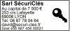 Tampon professionnel Serrurier 7 lignes/logo empreinte