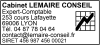 Tampon professionnel Expert-Comptable 7 lignes/logo empreinte