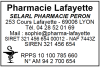 Tampon professionnel Pharmacie 10 lignes/logo empreinte