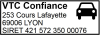 Tampon VTC 4 lignes/logo empreinte