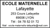 Tampon professionnel école maternelle 6 lignes empreinte