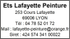 Tampon professionnel peintre 6 lignes empreinte