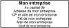 Tampon bois pas cher empreinte